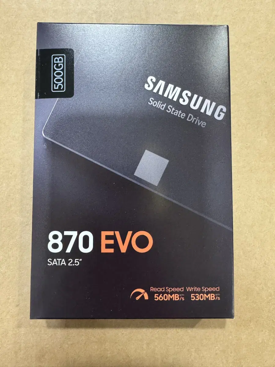 삼성 ssd 870 evo 500gb 미개봉 새상품